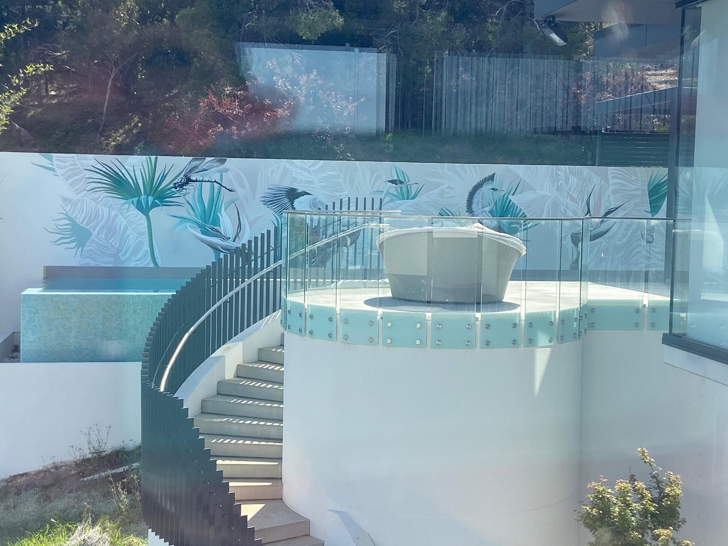 View from inside the Kitchen